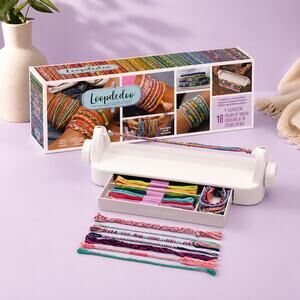 Loopdedoo DIY Friendship Bracelet Maker Kit Kids Tweens NIB